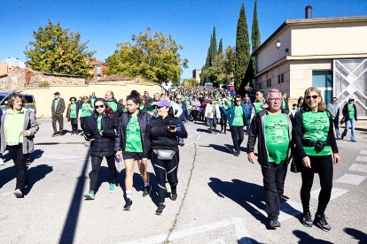 Soria se vuelca con la marcha solidaria contra el cáncer.