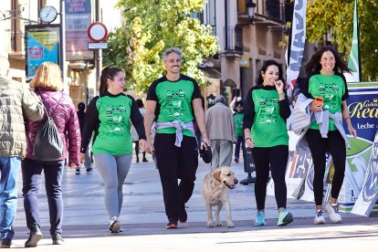 Soria se vuelca con la marcha solidaria contra el cáncer.
