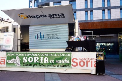 Soria se vuelca con la marcha solidaria contra el cáncer.