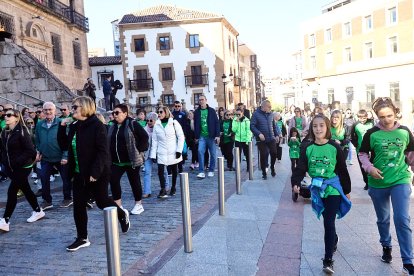 Soria se vuelca con la marcha solidaria contra el cáncer.