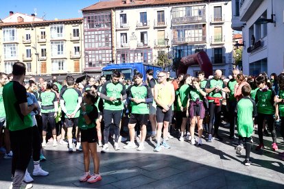Soria se vuelca con la marcha solidaria contra el cáncer.