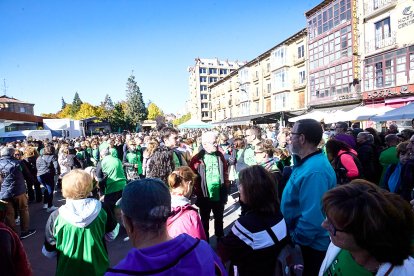 Soria se vuelca con la marcha solidaria contra el cáncer.