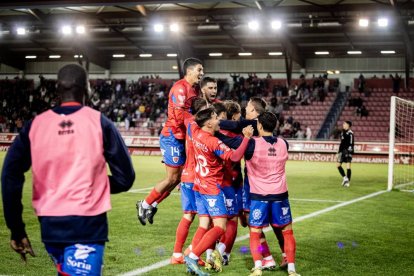 El CD Numancia venció en un partido impecable a un rival de dos categorías superiores