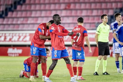 El CD Numancia venció en un partido impecable a un rival de dos categorías superiores
