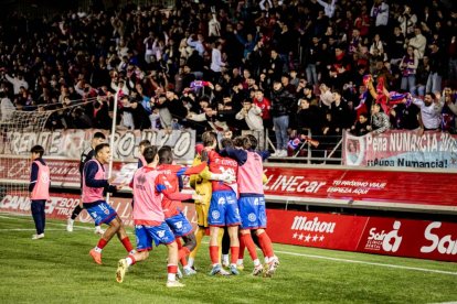 El CD Numancia venció en un partido impecable a un rival de dos categorías superiores