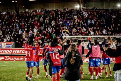 El CD Numancia venció en un partido impecable a un rival de dos categorías superiores