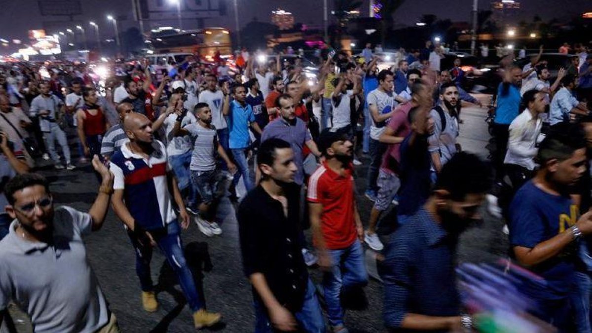 Protestas en El Cairo, el viernes.-EFE /EPA / STRINGER