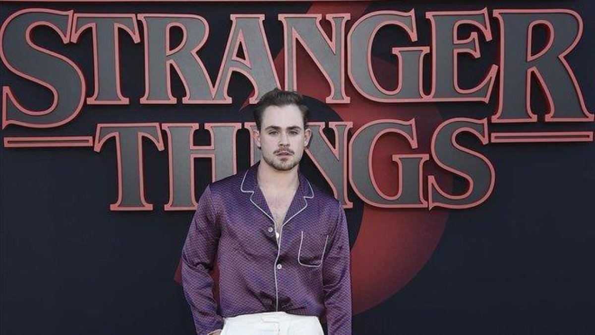 El actor de ’Stranger things’ Dacre Montgomery.-