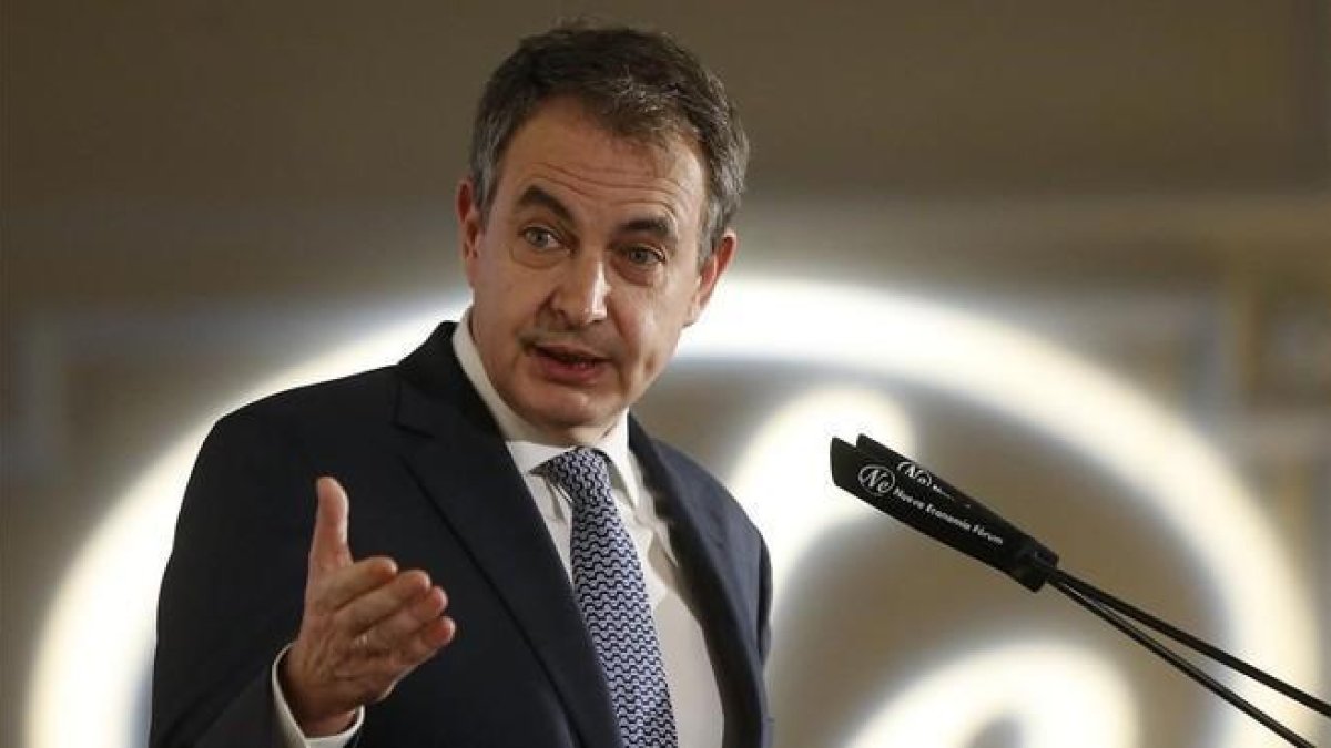 José Luis Rodríguez-Zapatero, expresidente del Gobierno, en una imagen del 2016.-JUAN CARLOS HIDALGO