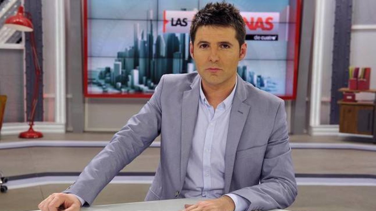 Jesús Cintora, expresentador de 'Las mañanas de Cuatro'.-Foto: MEDIASET