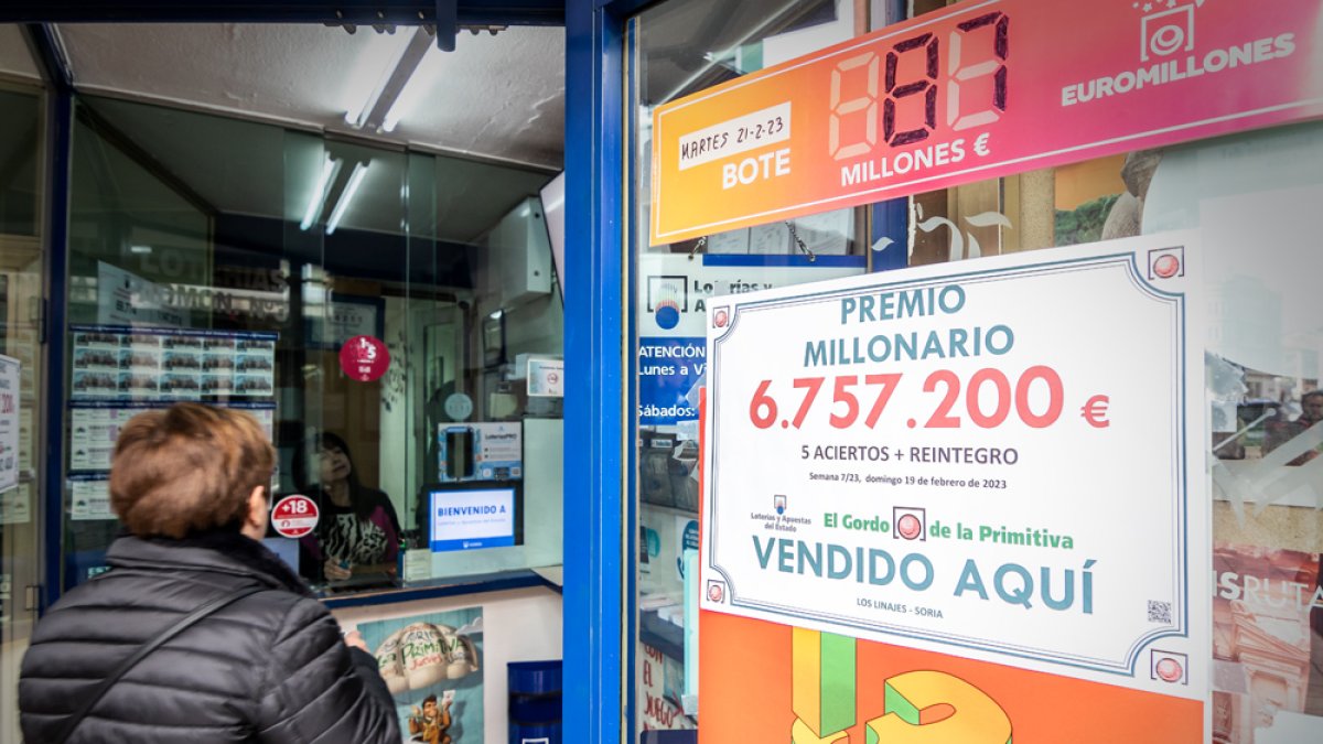 Administración de Loterías número 3 de Soria..G. MONTESEGURO