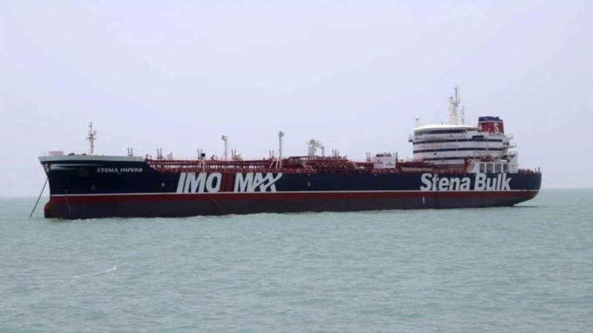 El petroleno ’Stena Impero’.-TASNIM NEWS AGENCY (AP)