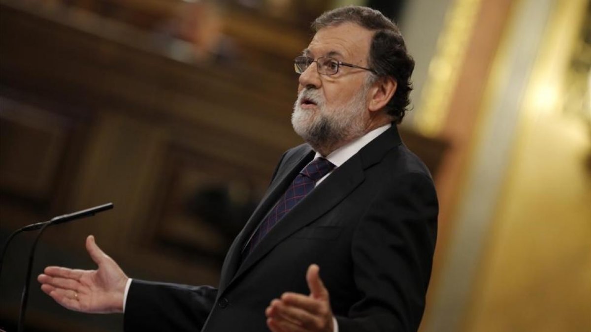 Comparecencia del presidente del Gobierno, Mariano Rajoy, en el Congreso-JOSÉ LUIS ROCA