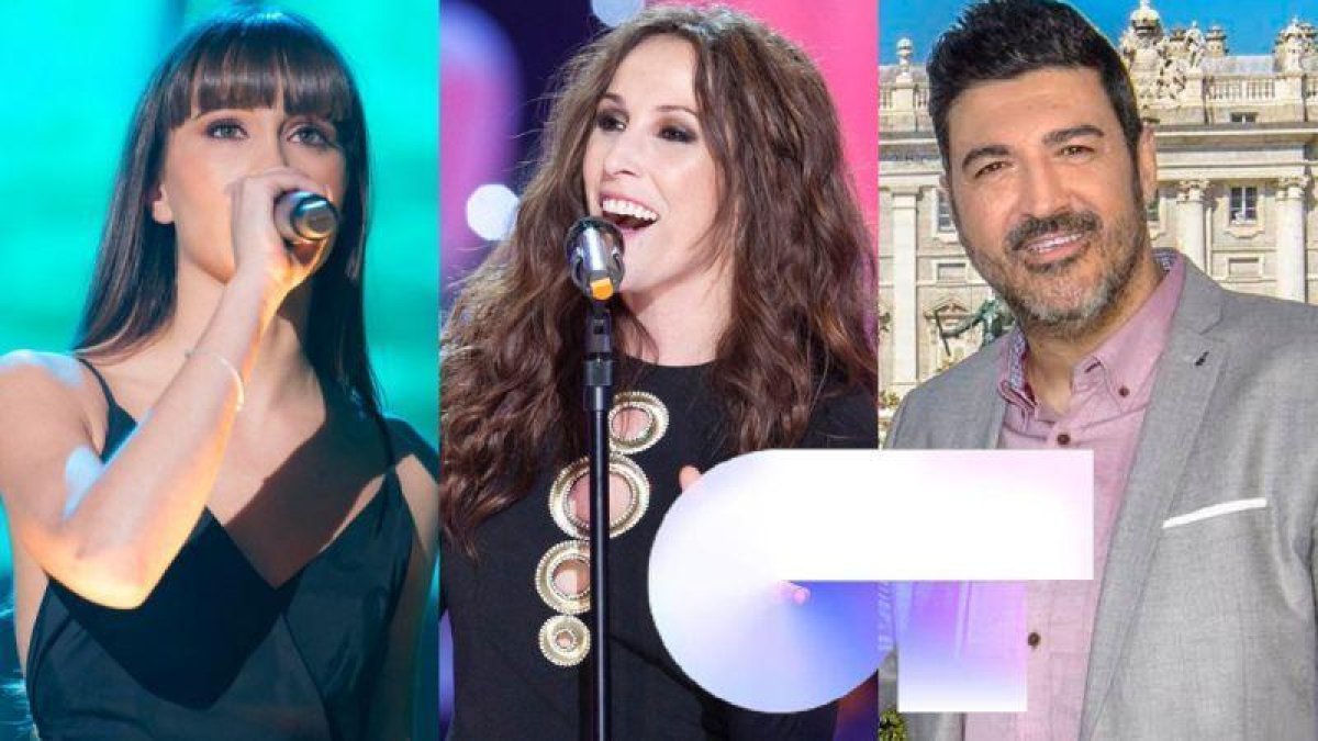 Aitana, Malú y Tony Aguilar, artistas invitadas y cuarto miembro del jurado, respectivamente, de la gala 1 de OT 2018.-RTVE