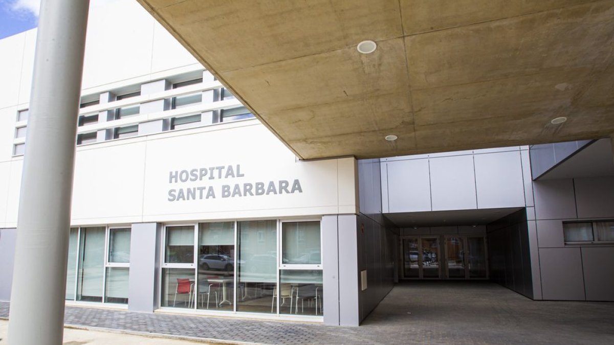 Nuevas instalaciones del hospital Santa Bárbara de Soria. MARIO TEJEDOR