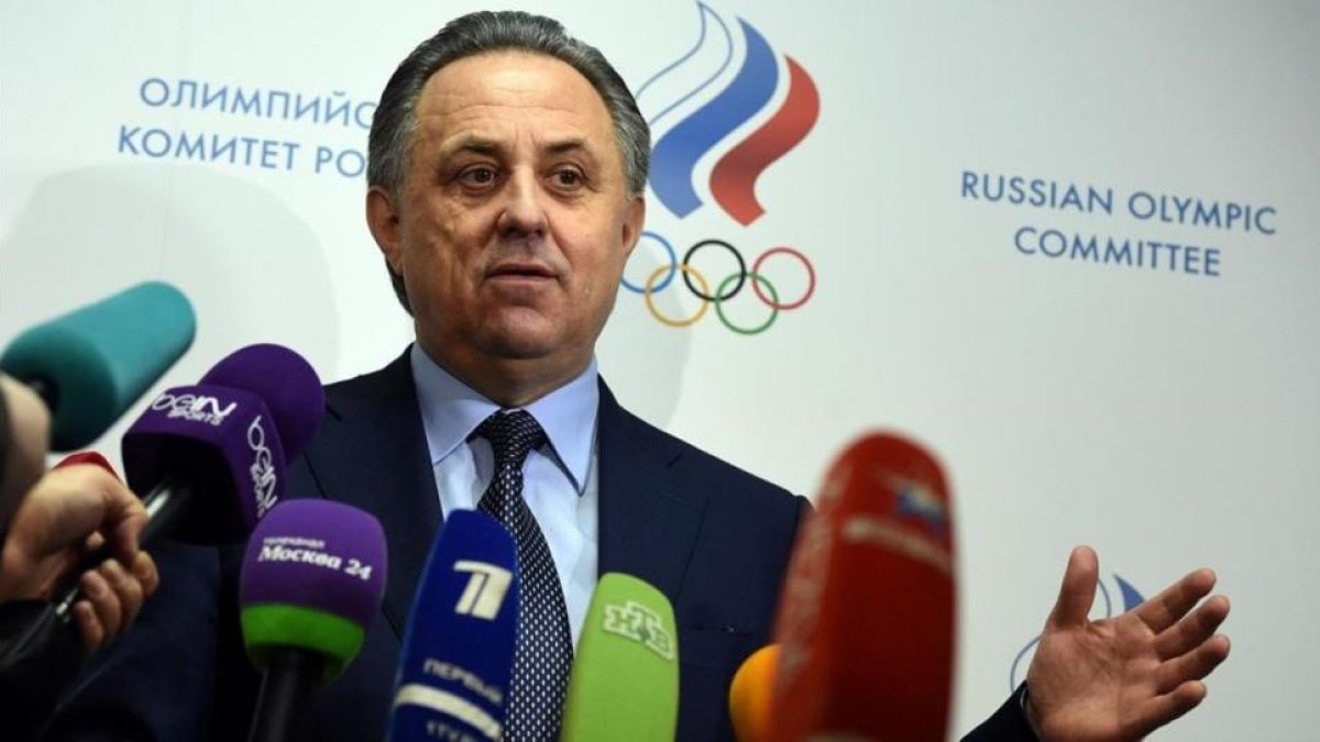 El ministro de Deportes ruso, Vitali Mutkó.-AFP / VASILY MAXIMOV