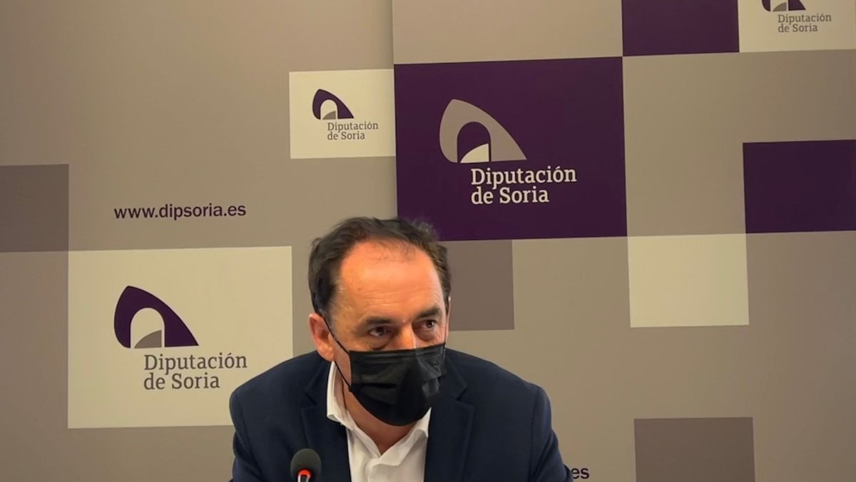 Benito Serrano, presidente de Diputación.-HDS