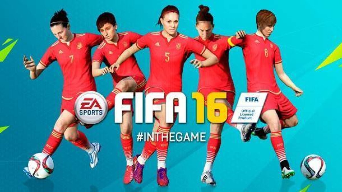 El vídeo promocional del nuevo videojuego 'FIFA 16' con selecciones femeninas.-Foto: EA GAMES