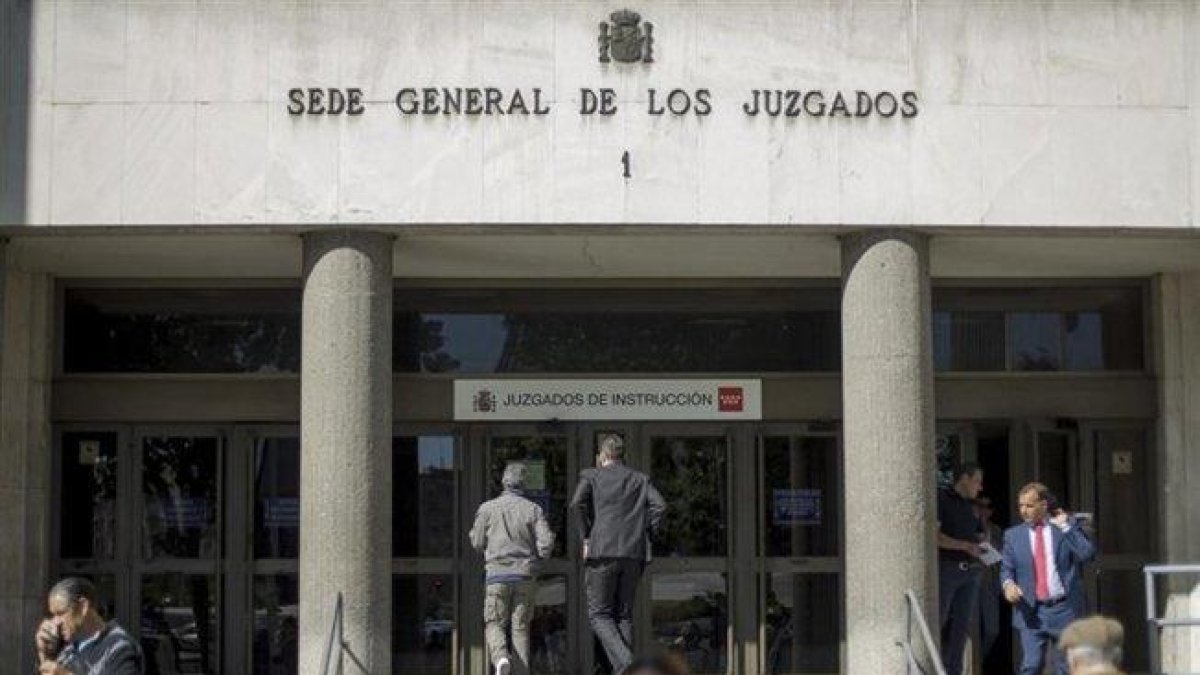 Los Juzgados de Instrucción de Plaza de Castilla de Madrid.-