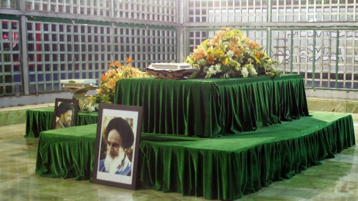 El mausoleo del ayatolá Jomeini en Teherán, objetivo de uno de los ataques, en una imagen de archivo.-ATTA KENARE