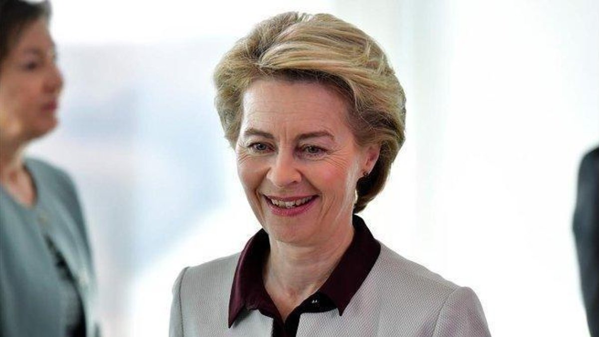 Ursula von der Leyen, la nueva presidenta de la Comisión Europea.-TOBIAS SCHWARZ / AFP