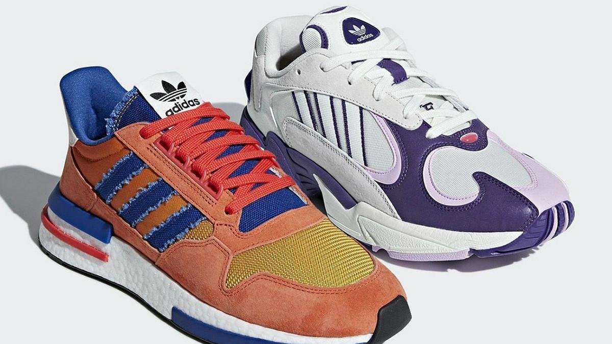Modelos de zapatillas Adidas inspiradas en Dragon Ball-@SOLELINKS (TWITTER)