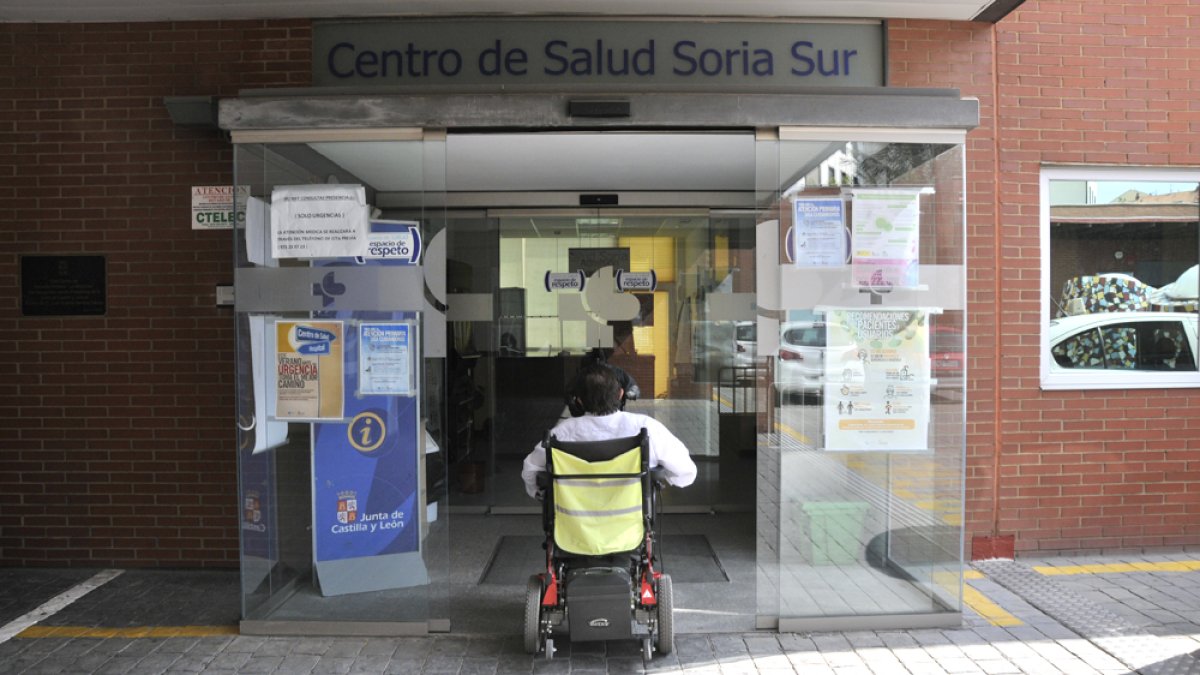 Centro de salud Soria Sur en una imagen de archivo. HDS