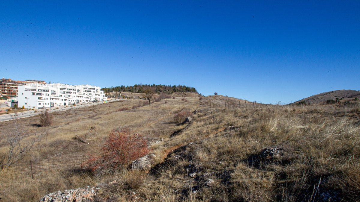 Terrenos en el sector del cerro de los Moros. MARIO TEJEDOR