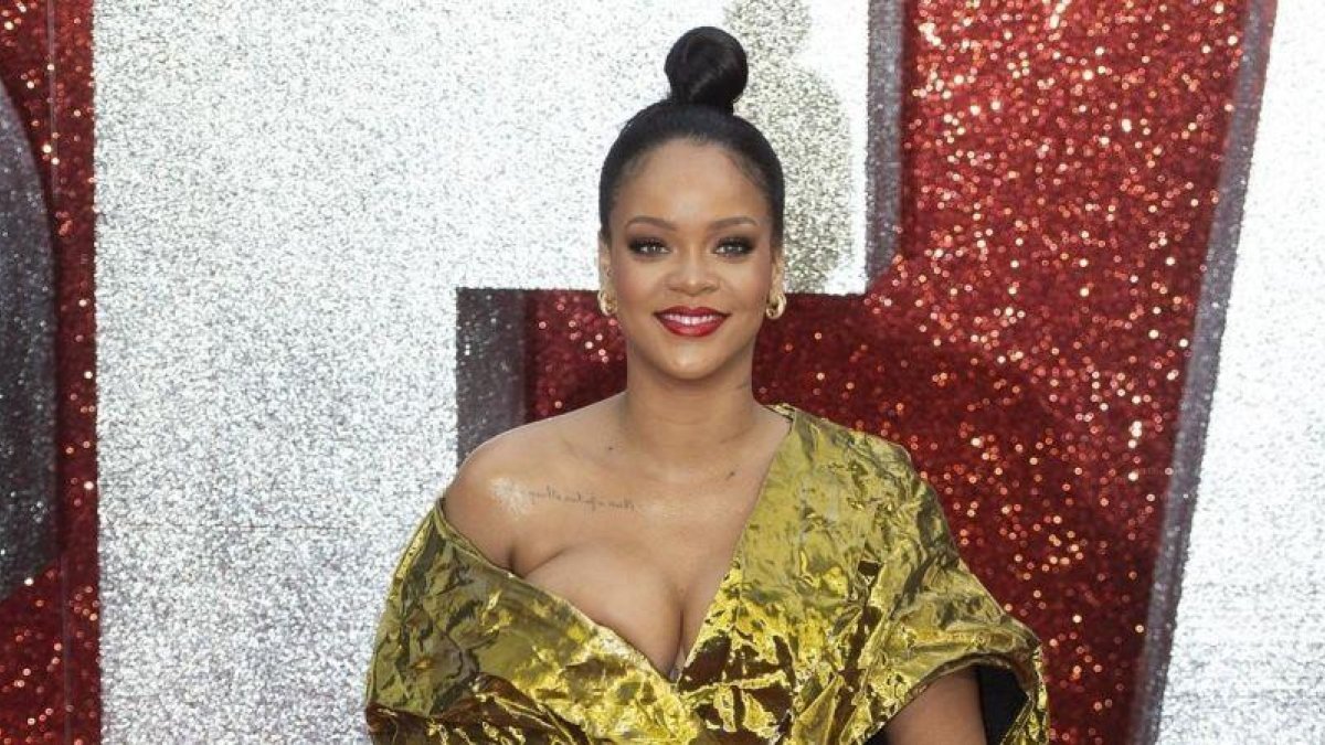 Rihanna, en el estreno en Londres del filme Oceans 8, el pasado junio.-WILL OLIVER (EFE)