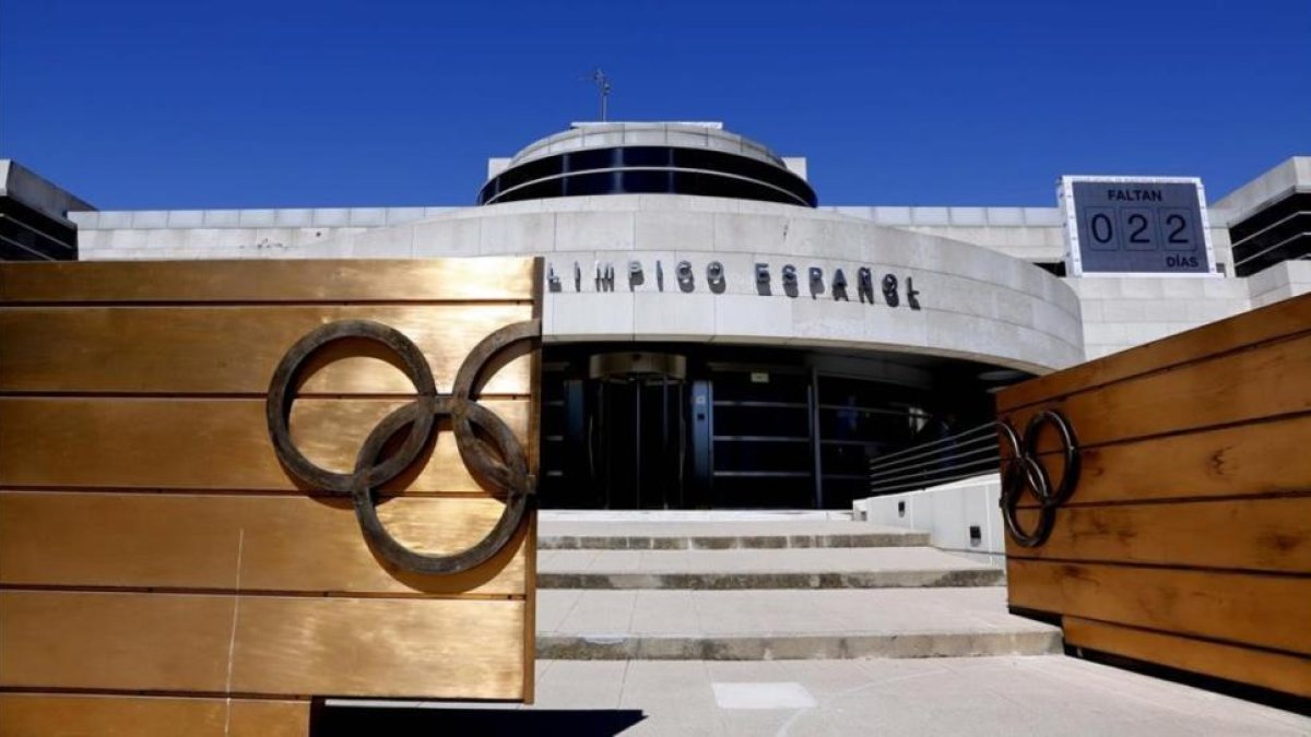 La sede del Comité Olímpico Español en Madrid.-AGUSTÍN CATALÁN