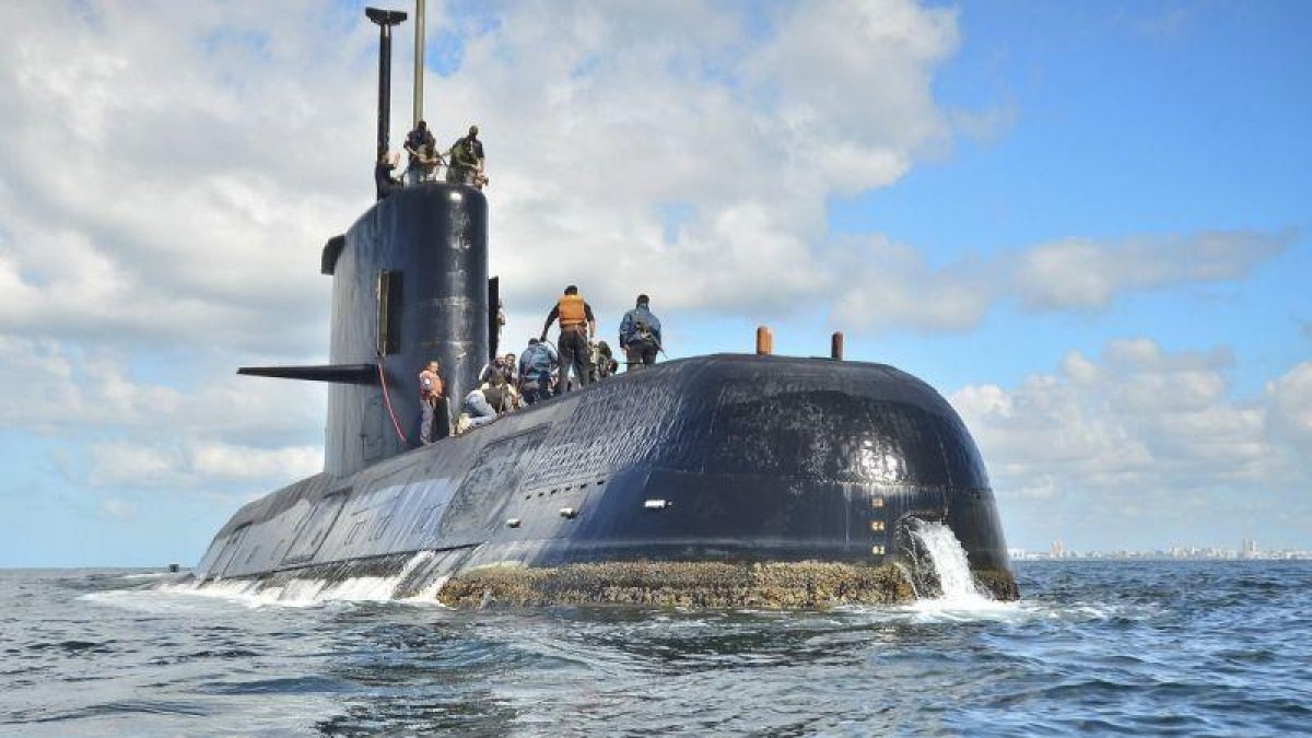 El submarino ARA San Juan, en una imagen de archivo.-ARGENTINA NAVY