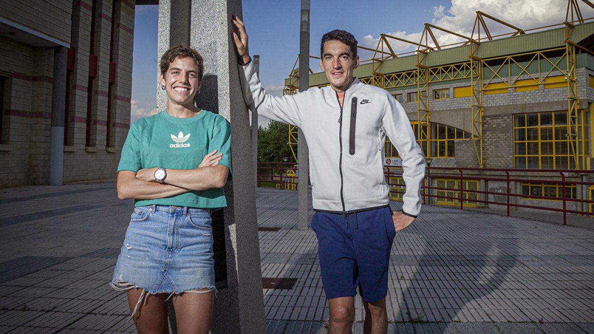 Marta Pérez y Daniel Mateo viajarán la próxima semana a Munich con la selección española. MARIO TEJEDOR
