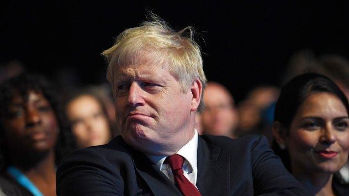 El primer ministro británico, Boris Johnson.-NEIL HALL (EFE)
