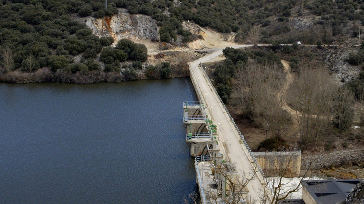 Imagen de archivo de la presa de Los Rábanos.-HDS