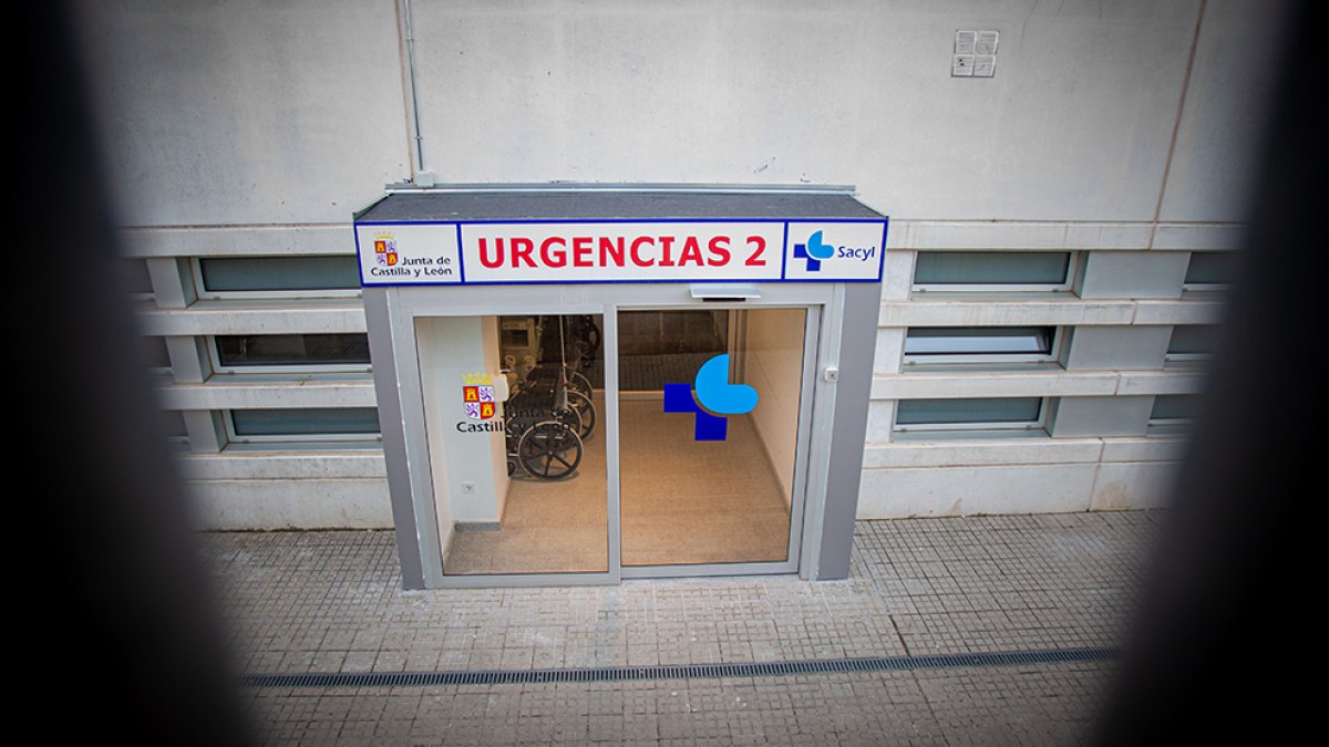 Urgencias en el Hospital Santa Bárbara. MARIO TEJEDOR