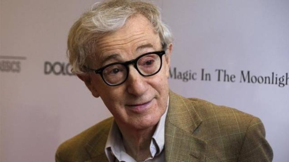 El director Woody Allen, durante la 'premiere' de su película 'Magic in the Moonlight', en Nueva York, en julio.-Foto: EL PERIÓDICO