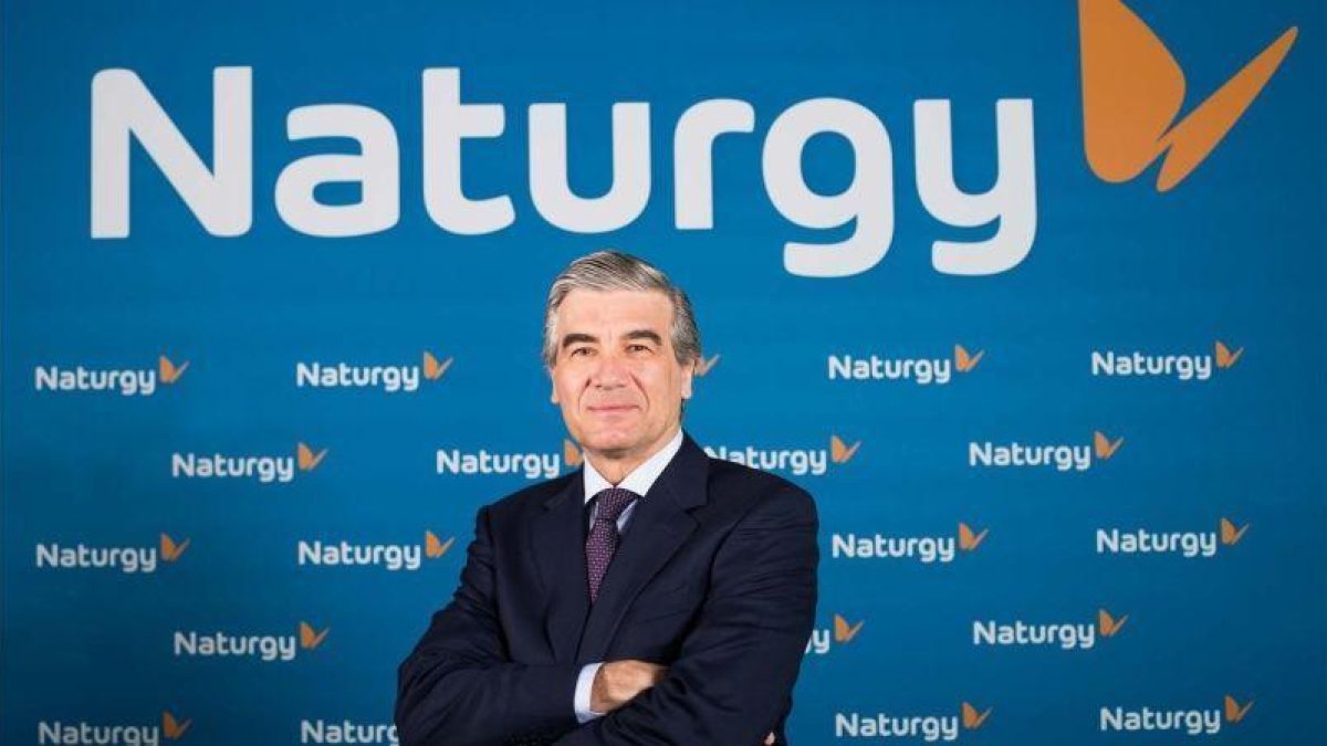 El presidente ejecutivo de Naturgy, Francisco Reynes, en una rueda de prensa.-MAXIMO GARCIA DE LA PAZ