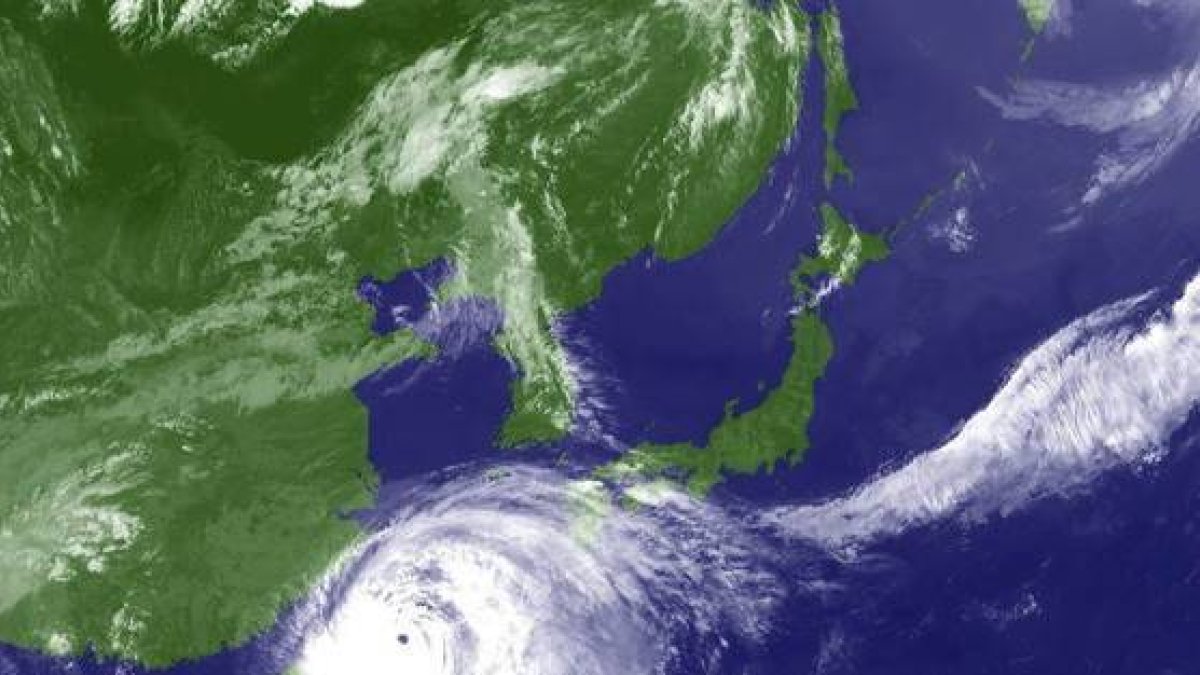 El tifón 'Chan-Hom'.-Foto:   JAPANESE METEOROLOGICAL AGENCY / / EFE