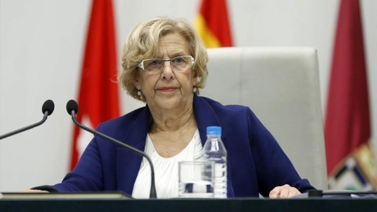 La alcaldesa de Madrid, Manuela Carmena.-EFE
