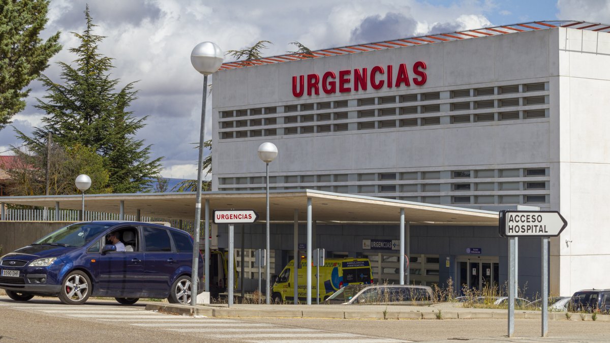 Urgencias del Hospital Santa Bárbara. MARIO TEJEDOR