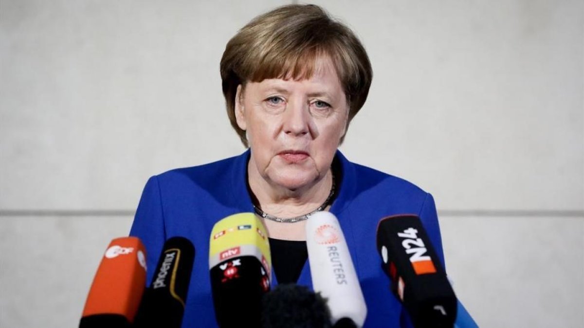 La canciller alemana Angela Merkel.-/ KAY NIETFELD (AFP)
