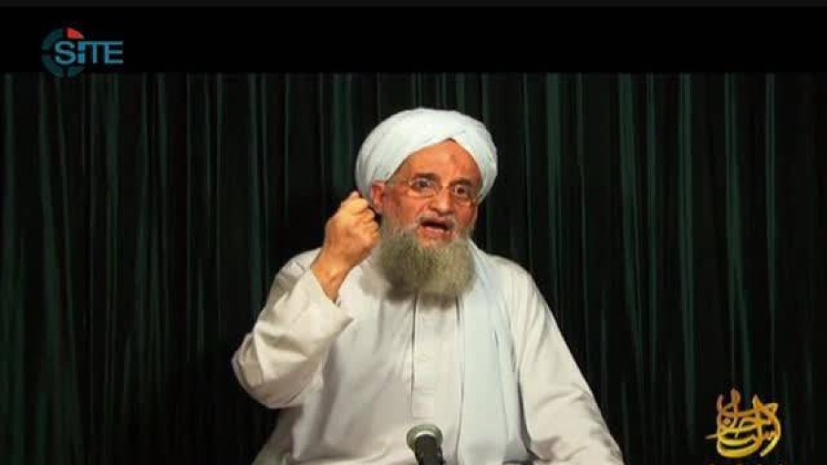 El líder de Al Qaeda, Ayman al Zawahiri, en una imagen de vídeo del 2012.-Foto: AFP / HO