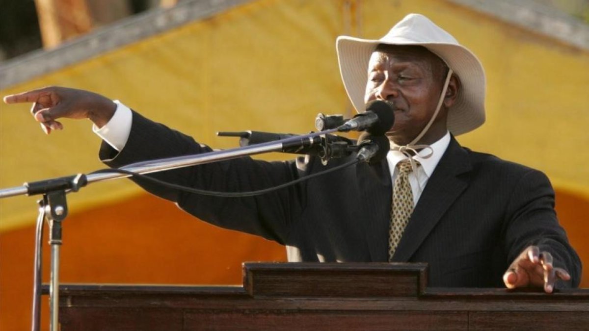 El presidente de Uganda, Yoweri Museveni.-EFE