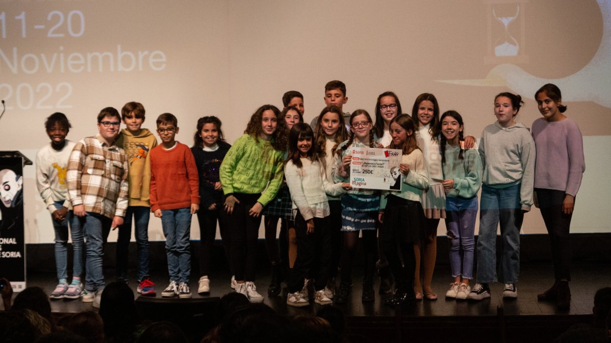 Niños participantes en el concurso.-HDS