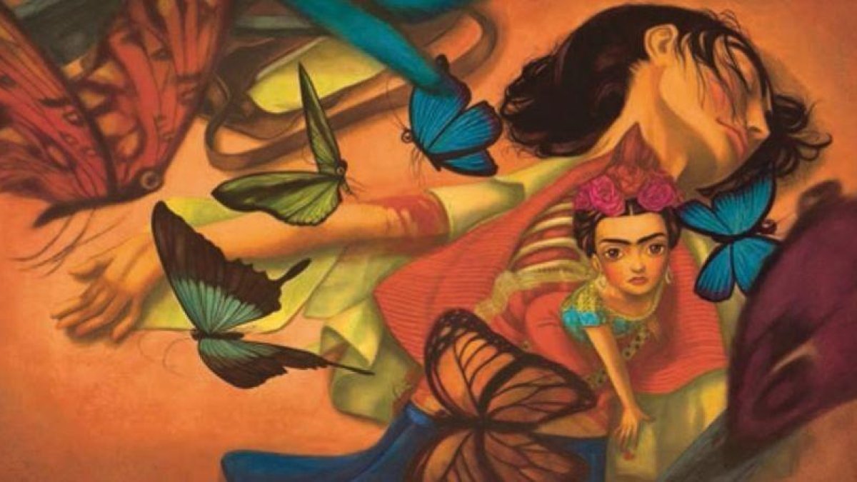 Ilustración de 'Frida', el nuevo libro ilustrado de Benjamin Lacombe y Sébastien Perez.-