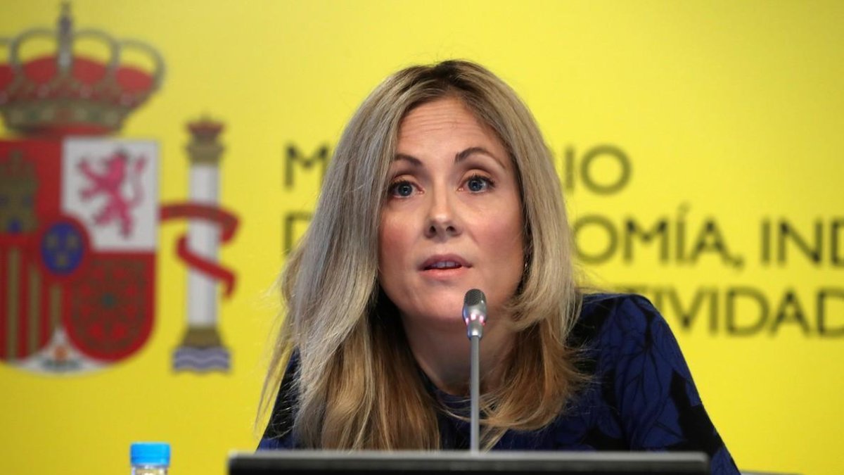 Emma Navarro, directora general del Tesoro.-EFE