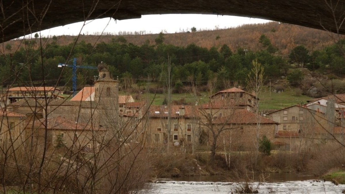 Río Duero a su paso por Molinos en una imagen de archivo. HDS