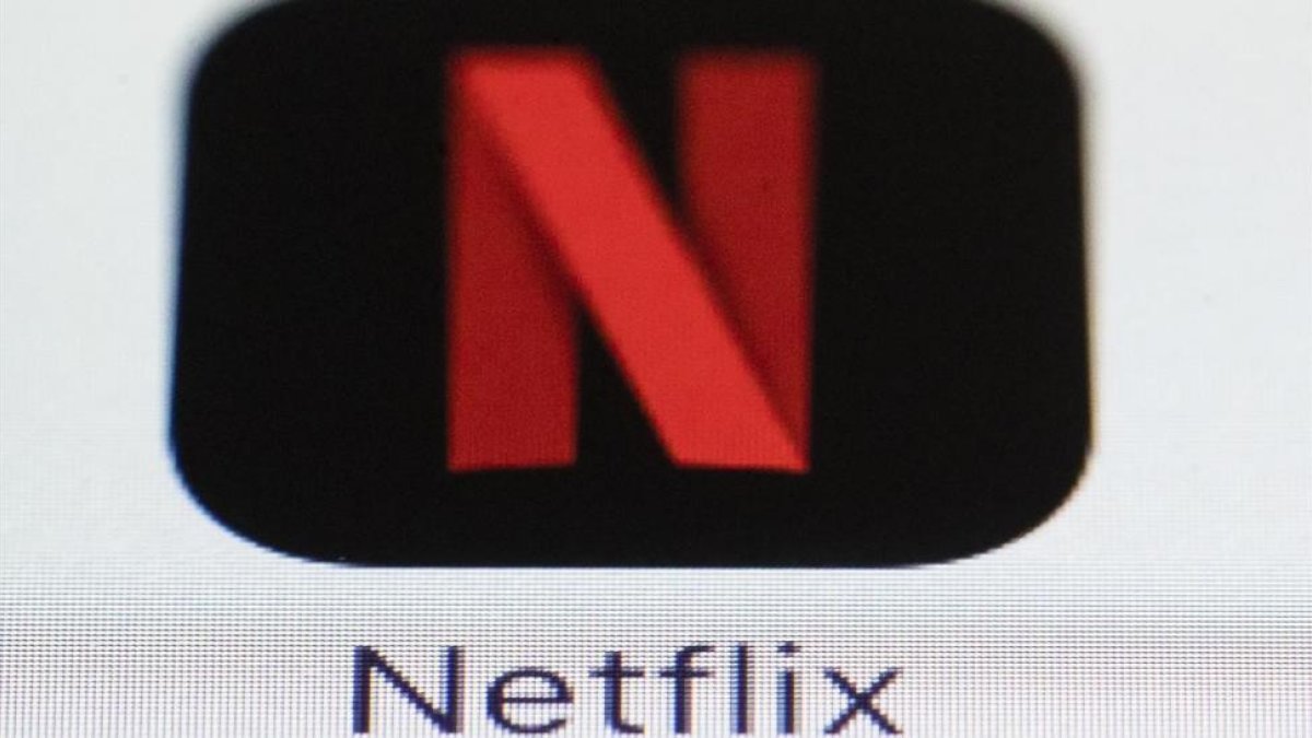 Imagen del logo de la aplicación para teléfonos móviles de la plataforma de televisión Netflix-MATT ROURKE