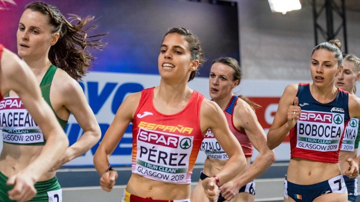 Marta Pérez se quedaba a 64 centésimas de la mínima para el Mundial de Doha.-HDS