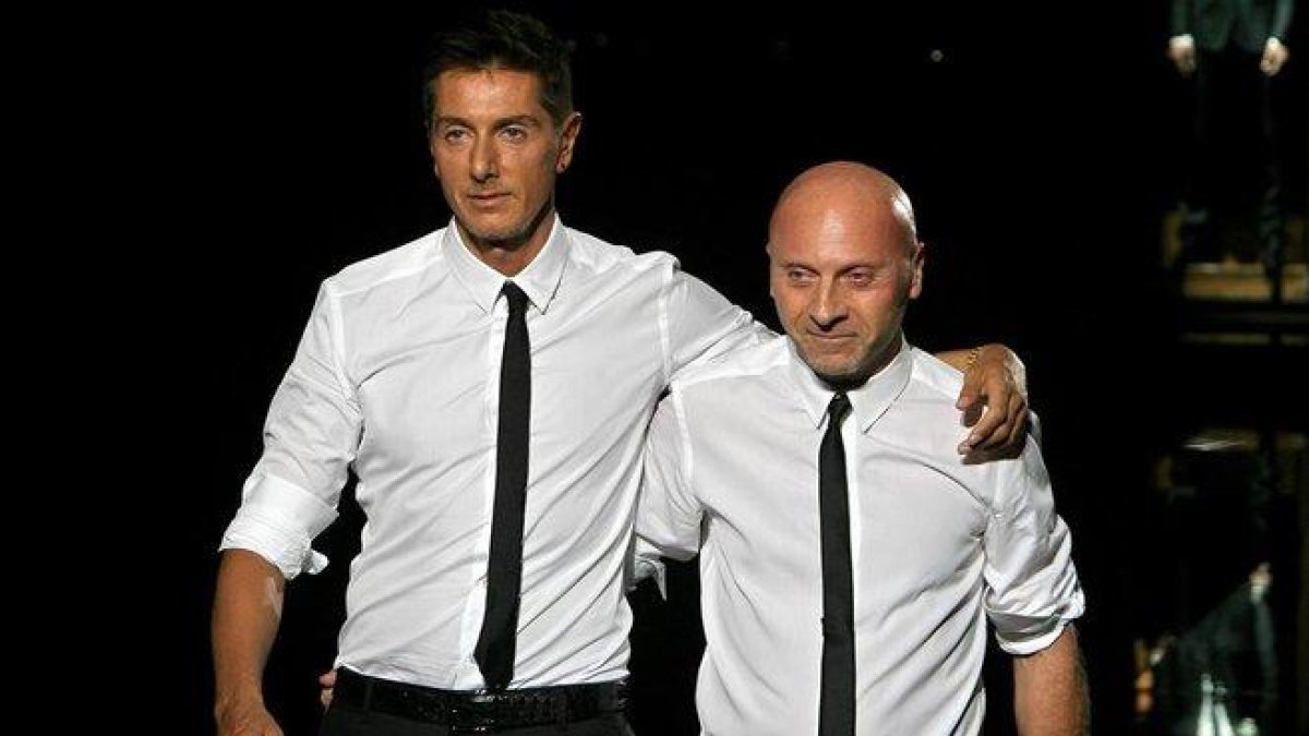 Foto de archivo de Domenico Dolce y Stefano Gabbana.-AP / FILIPPO MONTEFORTE